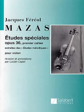 Études spéciales op. 36 N° 1 (premier cahier)